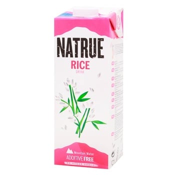 Natrue Rice Sugar Free Rice Drink 1% 1l - buy, prices for Supermarket "Kharkiv" - photo 1