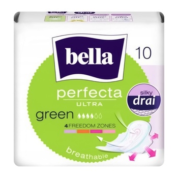 Bella Perfecta Ultra Green Hygienical Pads 10pcs - buy, prices for Torba - photo 1