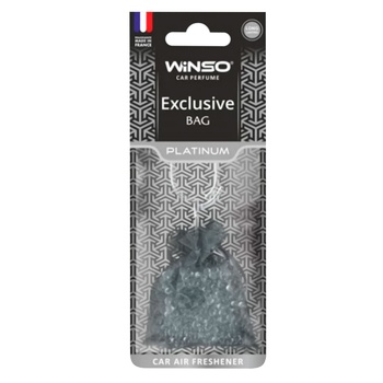 Winso Exclusive Bag Platinum Car Air Freshener 20g - buy, prices for - photo 1