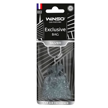 Ароматизатор автомобильный Winso Exclusive Bag Silver 20г - купить, цены на Таврия В - фото 1