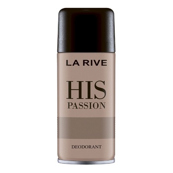 La Rive His Passion Perfumed Deodorant for Men 150ml