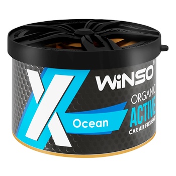 Ароматизатор автомобільний Winso X Active Organic Active Ocean 40г - купити, ціни на - фото 1