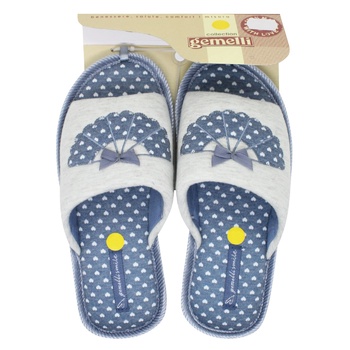 Взуття Gemelli домашнє жіноче Віяло - купити, ціни на МегаМаркет - фото 2