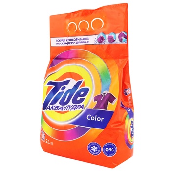 08006540534274 Порошок пральний Tide Color Аква-Пудра автомат 2,1кг