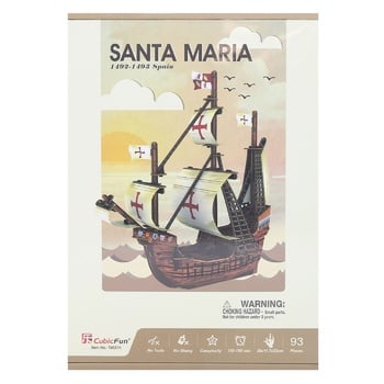 CubicFun Construction Toy Santa Maria - buy, prices for MegaMarket - photo 2