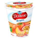 Йогурт Дольче персик-маракуйя 3,2% 280г