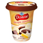 Dolce Banana and Chocolate Flavored Cottage Cheese Dessert 3.4% 350g