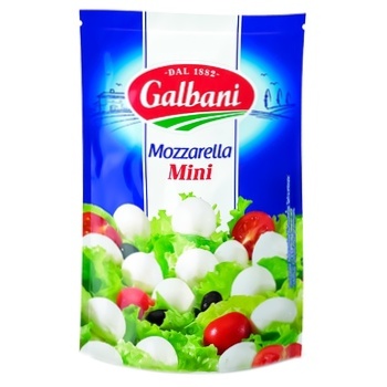 Galbani Mozzarella mini Fresh Cheese 38% 150g - buy, prices for - photo 1