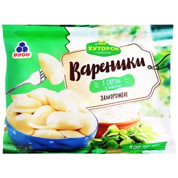 Rud Hutorok Dumplings with Cheese and Spinach 400g - buy, prices for MegaMarket - photo 1