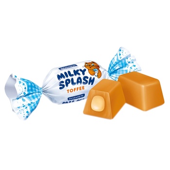 Roshen Milky Splash Candies with Milk Filling