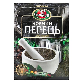 Chempion Ground Black Pepper 20g - buy, prices for Tavria V - photo 1