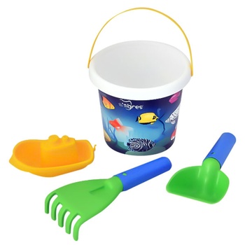 Tigres Sea World Toy Set for Sand 4 elements