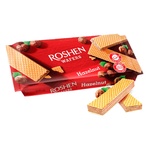 Вафли Roshen Wafers с ореховой начинкой 216г