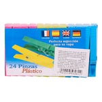 Набор прищепок 7см 24шт