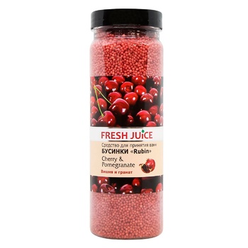 Засіб для ванн Fresh Juice Cherry & Pomegranate 450г - купити, ціни на ULTRAMARKET - фото 2