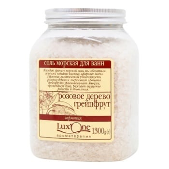 LuxOne Rose Tree and Grapefruit Salt for Bath 1300g - buy, prices for ULTRAMARKET - photo 2