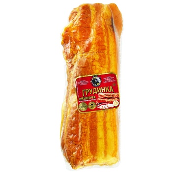 Myaso Bukovyny Smoked-boiled Breast Highest Grade Weight - buy, prices for Auchan - photo 1