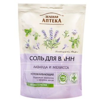 Zelenaya Apteka Bath Salt Lavender and Melissa 500g - buy, prices for ULTRAMARKET - photo 2