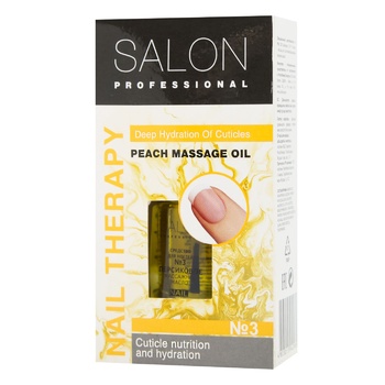 Salon Professional Nail Oil №3 Peach Massage 12ml