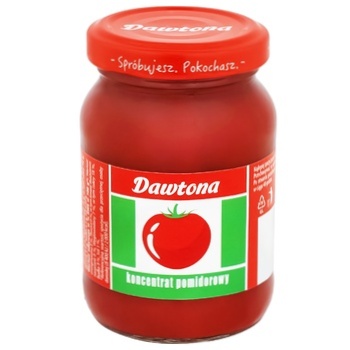 Dawtona Tomato Paste 200g - buy, prices for Auchan - photo 1