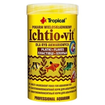 Tropical Ichtio-vit Flakes Fish Feed 50g - buy, prices for MasterZoo - photo 1