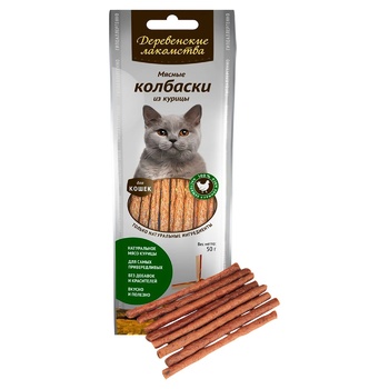 Лакомство Cat Fest Мясные палочки из курицы для кошек 45г - купить, цены на - фото 1