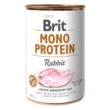 Brit Mono Protein Rabbit Dog Food 400g - buy, prices for COSMOS - photo 1