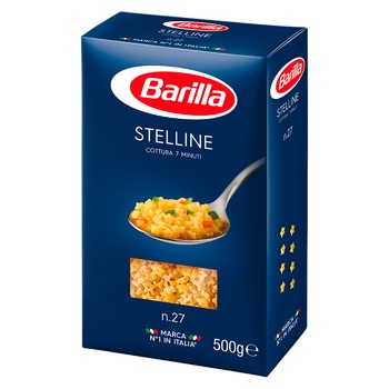 Макаронні вироби Barilla Стелліне №27 500г