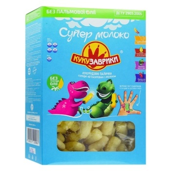 Kykyzavruky Milky Corn Sticks With A Gift 100g - buy, prices for NOVUS - photo 2