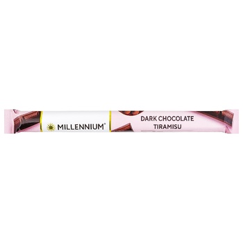 Millennium Dark Chocolate with Tiramisu Filling 38g - buy, prices for Auchan - photo 1