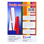 Бумага цветная ТехноЮг А4 Mini Bio Top Color ассорти 100листов