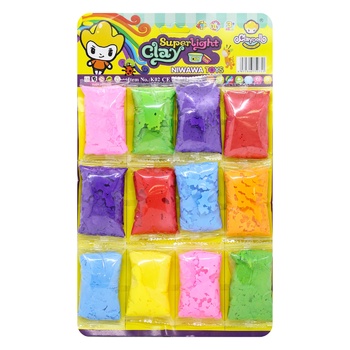 Claydoll Airy Plasticine 7colors 12pcs - buy, prices for ULTRAMARKET - photo 1