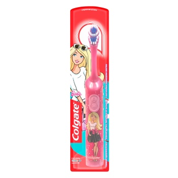 Зубная щетка Colgate Barbie/Batman электрическая супермягкая - купить, цены на Восторг - фото 2