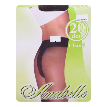 Колготи жіночі Anabelle T-band 20ден р.2 cappuccino - купити, ціни на - фото 1