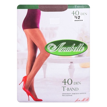 Anabelle T-band Women's Tights 40den s.4 Mocca - buy, prices for - photo 1