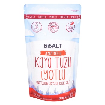 Bisalt Anatolian Iodized Finely Ground Salt 500g