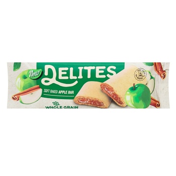 Печиво Delites батончик з яблучною начинкою 25г - купити, ціни на ULTRAMARKET - фото 1