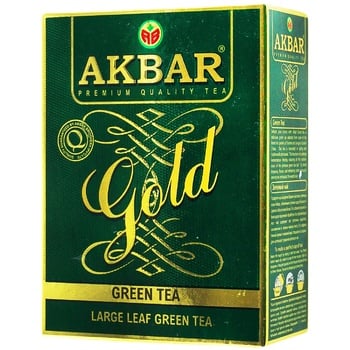 Чай зеленый Akbar Green Gold среднелистовой 100г - купить, цены на МегаМаркет - фото 2