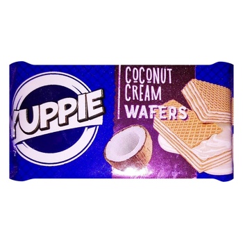 Yuppie Mini Waffles with Coconut Cream 45g - buy, prices for Tavria V - photo 1