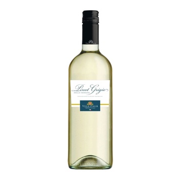 Wine pinot grigio Vallade 9-14% 750ml glass bottle Italy