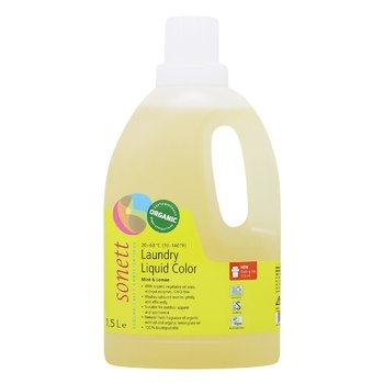 Sonett Organic Concentrate Washing Gel for Colored Fabrics 1.5l - buy, prices for ULTRAMARKET - photo 2