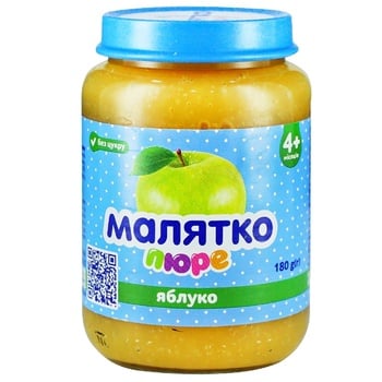 Пюре Малятко яблуко 180г