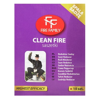 Средства для чистки от нагара Fire Family Clean Fire 500г - купить, цены на МегаМаркет - фото 2