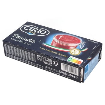 Cirio Passata Tomato Puree 3x200g - buy, prices for Za Raz - photo 3