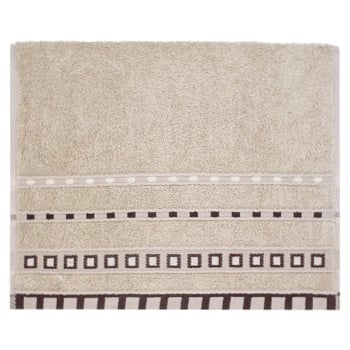 Terry Towel 30x50cm Cappuccino - buy, prices for MegaMarket - photo 1