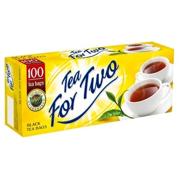 Чай черный Tea For Two 1,4г*100шт - купить, цены на КОСМОС - фото 2