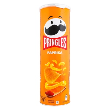 Pringles Paprika Flavored Potato Chips 165g - buy, prices for Vostorg - photo 3