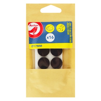 Auchan Self-adhesive 17mm 16pcs - buy, prices for Auchan - photo 1