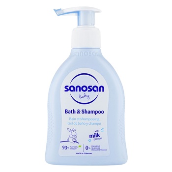 Sanosan Bath Shampoo-gel 200ml - buy, prices for COSMOS - photo 1