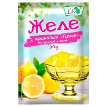 Jelly Eko Lemon 90g - buy, prices for ULTRAMARKET - photo 1